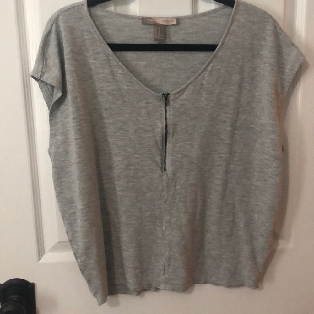 Heather Grey F21 Top🦋